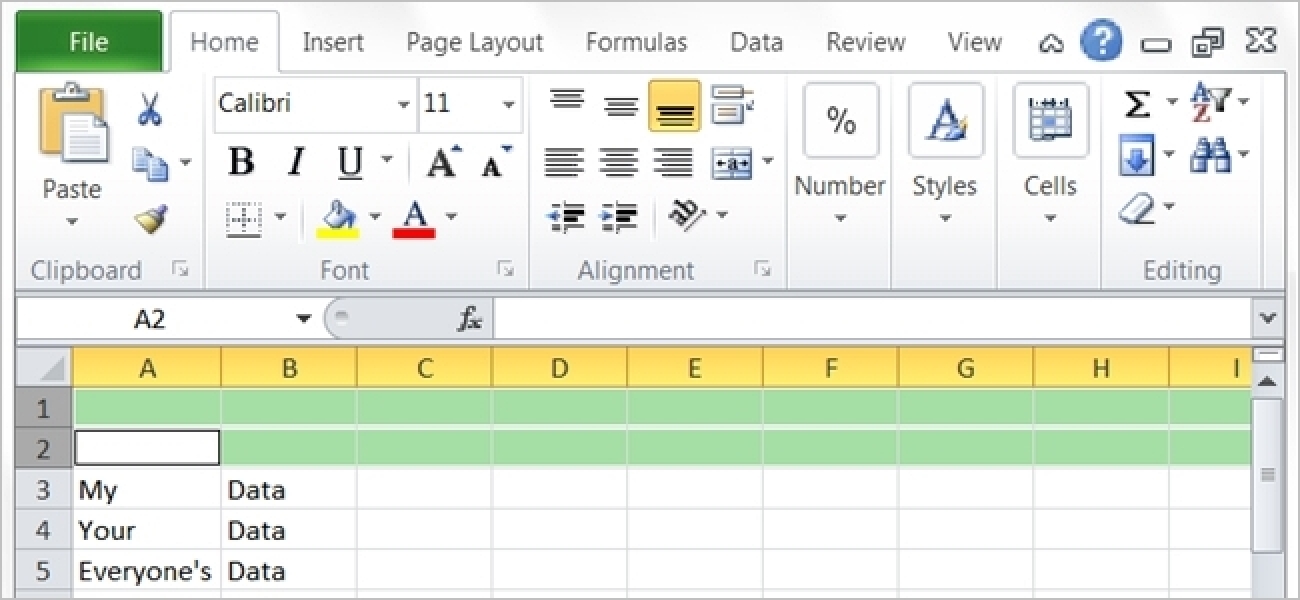 excel for mac new line in cell